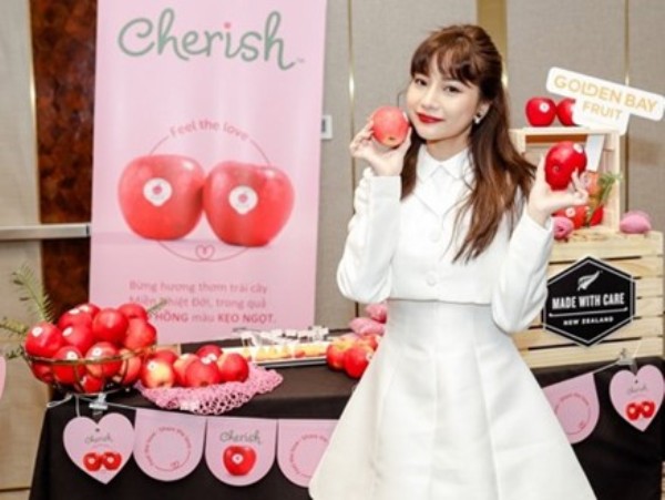 Consumers across Asia-Pacific enjoy Cherish apples from NZ