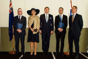 AUCKLAND, NEW ZEALAND - November 09: NZ Netherlands State Visit Trade-mission Future of Food November 09, 2016 in Auckland, New Zealand. (Photo by Mark Tantrum/ http://marktantrum.com)