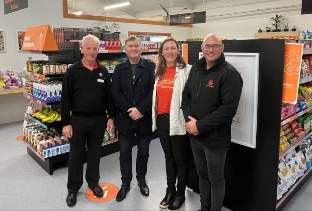 Social supermarket welcomes its first visitors