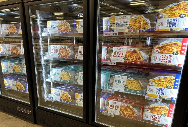 The Warehouse trials frozen meals