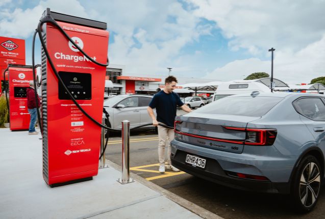 New Zealand’s EV-charging network expands