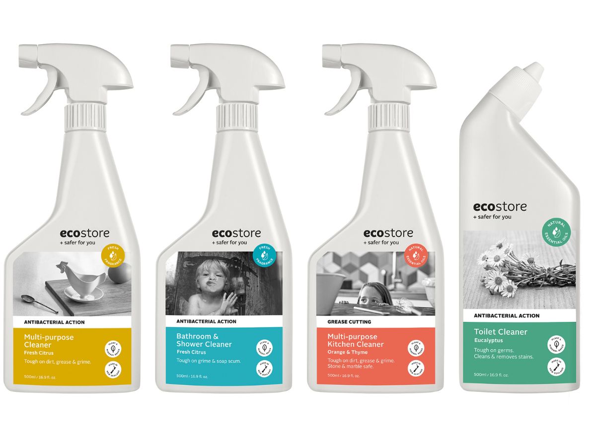 Ecostore new-look cleaning range