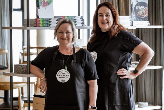 Outstanding Food Producer Awards founders Kathie Bartley and Nicola McConnell