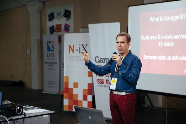 speaker at garage48